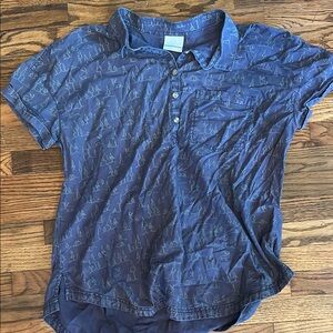 Columbia Blue Casual Button Down Shirt for Everyday Style